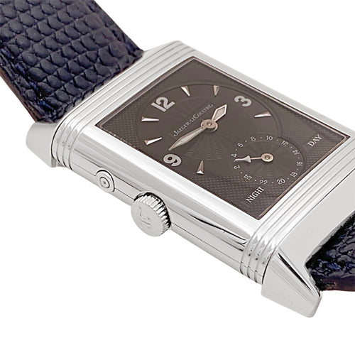 Montre Montre Homme Jaeger Lecoultre, "Duoface Night & Day", acier. 58 Facettes 34835