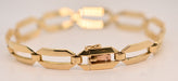 Bracelet Vintage Bracelet Circa 50 Yellow Gold 18 Carats 58 Facettes