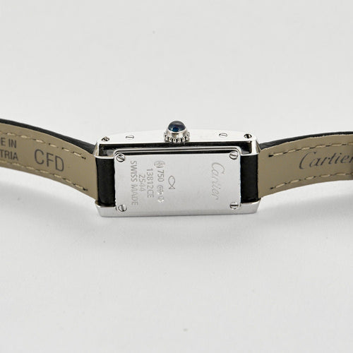 Montre CARTIER - Montre Tank Américaine Mini 58 Facettes