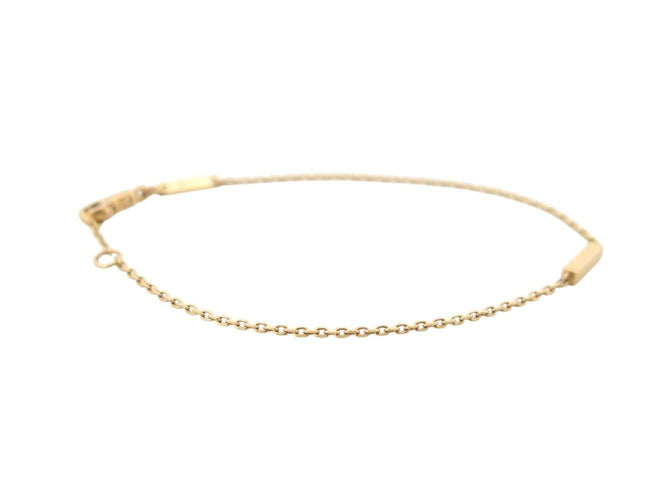 Bracelet bracelet CELINE line 460lq6gyd 15.5cm or jaune 18k diamants 0.06ct 58 Facettes 270278