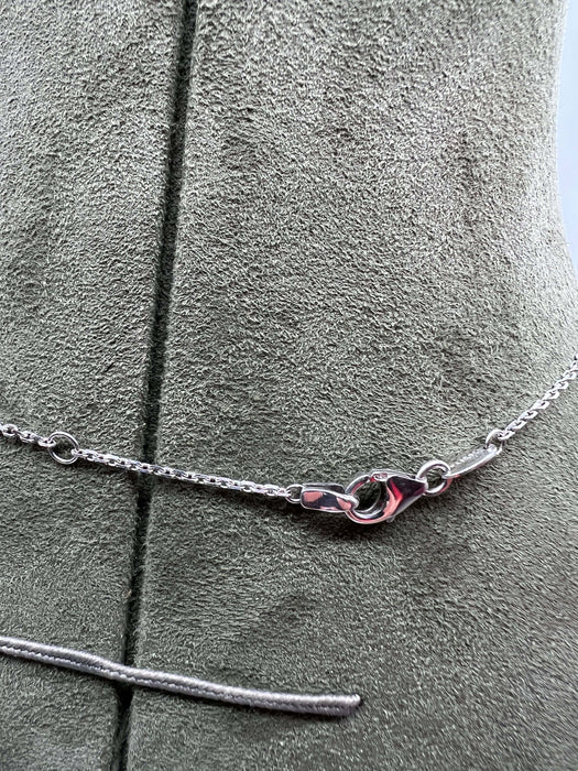 Collier Pendentif Émeraude 0, 50 Carat et Diamants 0, 41 Carat