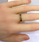 55 Bague en or jaune et saphirs 58 Facettes AB569