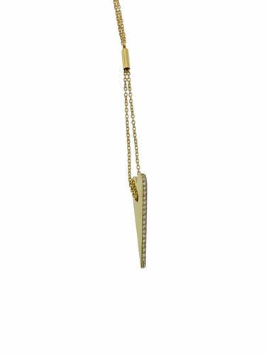 Collier Pianegonda - Collier coeur or jaune, diamants 58 Facettes
