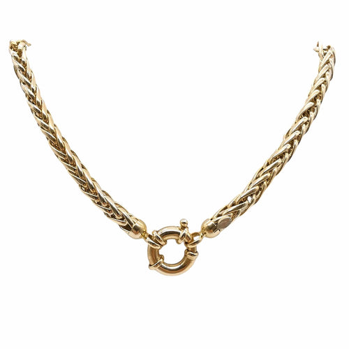 Collier Collier palmier en or jaune 58 Facettes