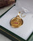 Pendentif Augis - Médaille d'amour en or jaune 18 carats, diamant et rubis 58 Facettes 444B