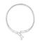 Collier Collier Rivière double rang or gris et diamants 58 Facettes LP. 258993