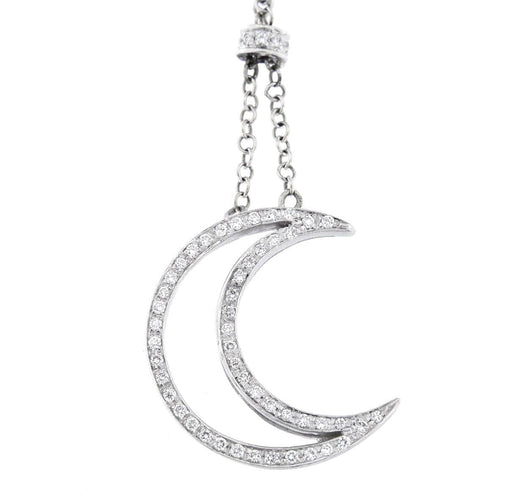 Collier Collier lune et diamants 58 Facettes 13249