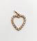Pendentif Pendentif antique or jaune cœur et perles 58 Facettes A05499
