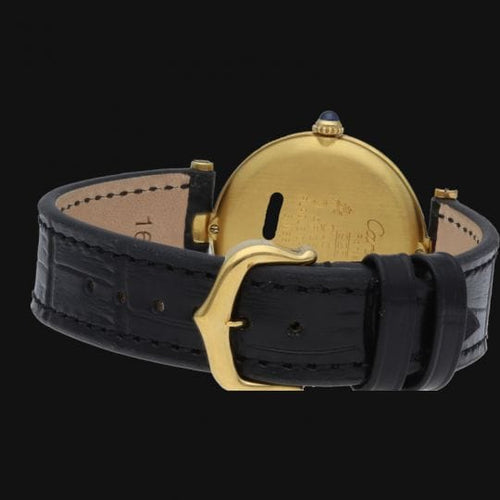 Montre Cartier Montre Must De Cartier Vermeil 58 Facettes MT44302