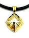 BVLGARI necklace. Piramide necklace 2 golds 58 Facettes
