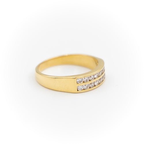 Bague 60 Bague Or jaune Diamant 58 Facettes 1850853CN