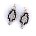 Boucles d'oreilles Boucles d'oreilles en or blanc et diamants '80 58 Facettes