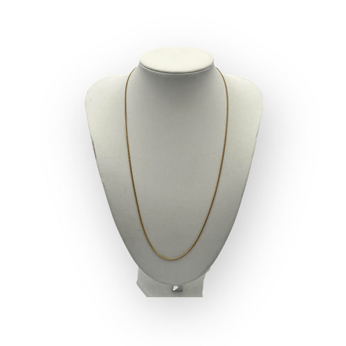 Collier Chaîne en or jaune maille gourmette 58 Facettes 149057339