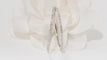 Boucles d'oreilles Créoles En Or Blanc Et Diamants 58 Facettes 31740