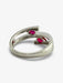 Bague 54 Bague or rubis et diamants 58 Facettes