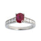 Bague 53 Bague en diamant et rubis 58 Facettes 1865