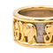 Cartier Bague Eléphant  Or jaune, Or blanc