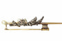 Broche Élégance automnale : broche victorienne en forme de feuille de châtaignier et diamant 58 Facettes 13361-0011