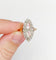 Bague 50 Bague marquise antique or rose diamants taille rose (circa 1900) 58 Facettes A06286