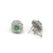Boucles d'oreilles Boucles d'oreilles - Or, Diamants & Emeraudes 58 Facettes 250177R