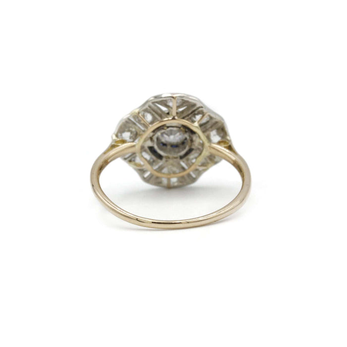 Bague 60 Bague or argent saphirs & diamants 58 Facettes 240314R