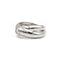 Bague 60 Bague - Or blanc et diamant 58 Facettes 1076