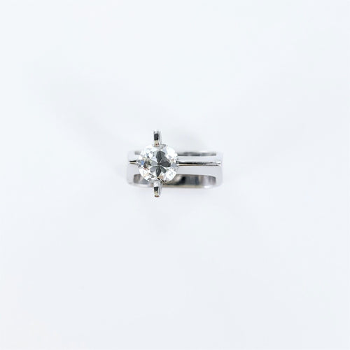 Bague Bague Jean VENDÔME "Satellite" or gris et diamant 58 Facettes