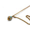 Broche Double Epingle À Cravate - Or, Email et Turquoises 58 Facettes 250298R