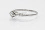 Bague 51 Bague en or blanc avec diamant taille ancienne de 0,25 ct. 58 Facettes 11219