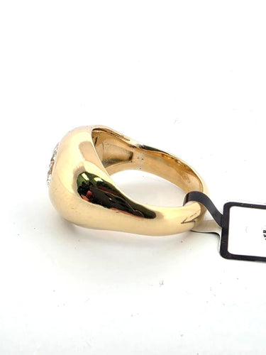 Bague 56 Bague solitaire en or jaune massif 18 carats sertie d'un diamant de 1,80 carat. 58 Facettes