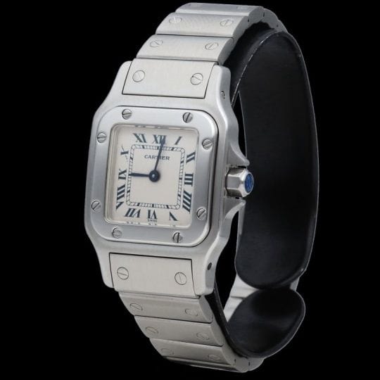 Montre Cartier Montre Santos Galbée 58 Facettes MT41110