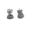 Boucles d'oreilles Boucles d'oreilles en or blanc 18 carats et diamants 58 Facettes PE551