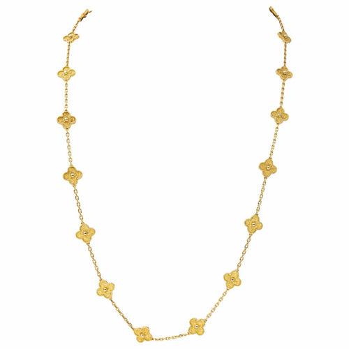 Collier Van Cleef & Arpels Collier Sautoir Alhambra Or jaune 58 Facettes 4504011CN