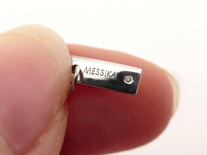 Collier collier MESSIKA joy 5224 diamant poire 0.25ct or blanc 18k 0.40ct 58 Facettes 268841