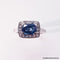Bague 52 Bague saphir diamants 58 Facettes 1948