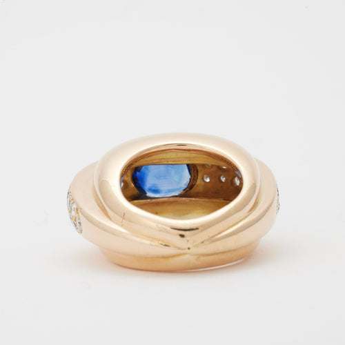 Bague 49 Bague saphir et diamants 58 Facettes