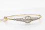 Bracelet Bracelet en or et platine avec diamants, vers 1920 58 Facettes 10585