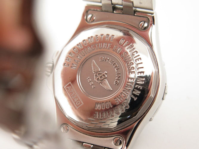 Montre montre BREITLING starliner a71340 30mm lunette diamants acier quartz 58 Facettes 271883