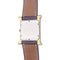 Montre Montre Hermès,"Heure H", plaqué or, acier sur cuir. 58 Facettes 33734