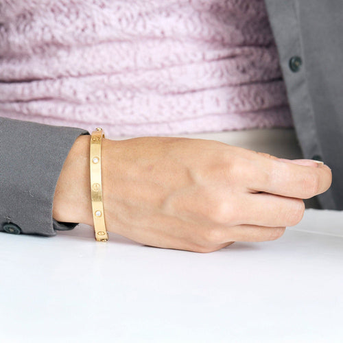 Bracelet Cartier - Bracelet Love en or jaune 58 Facettes ROM1299