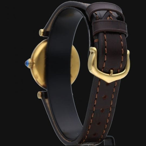 Montre Cartier Montre Must De Cartier Vermeil 58 Facettes MT44877