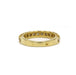 Bague 48 Demi-alliance or jaune diamants 58 Facettes 220511R