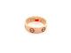 Bague 52 bague CARTIER love classique crb4084800 t52 en or rose 18k 5.6gr 58 Facettes 265087