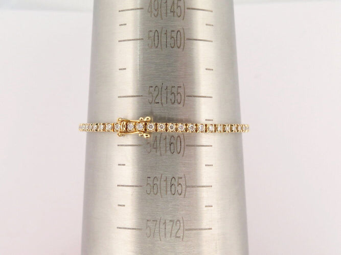 bracelet MAUBOUSSIN tu es ma riviere d'amour or jaune & diamants 2ct