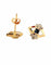 Boucles d'oreilles Boucles d’oreilles vintage en or jaune, saphirs et diamants 58 Facettes