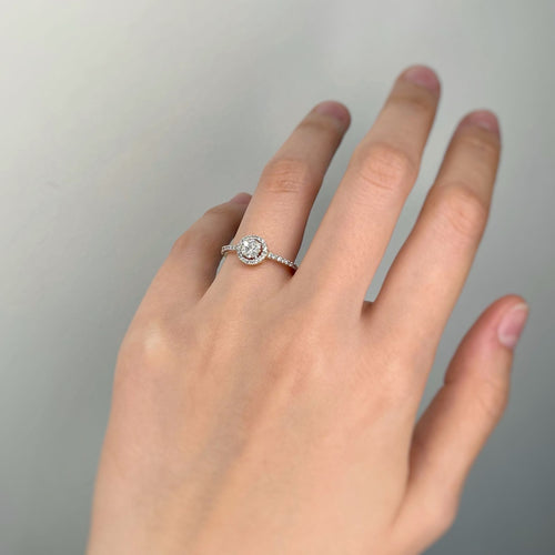 Bague 53 Bague - Or Et Diamants 58 Facettes 240128R