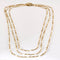 Collier Collier Rococo or jaune et or blanc 58 Facettes LP1163/6