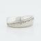 Bague 46 BAGUE EN OR BLANC 18 CARATS 58 Facettes REF 11065/08
