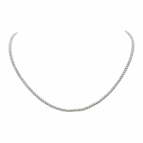 Collier Arthus Bertrand  Collier  Or blanc 58 Facettes 4704169CN