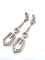 Boucles d'oreilles 1862 E - Boucles d’oreilles en platine et diamants 58 Facettes